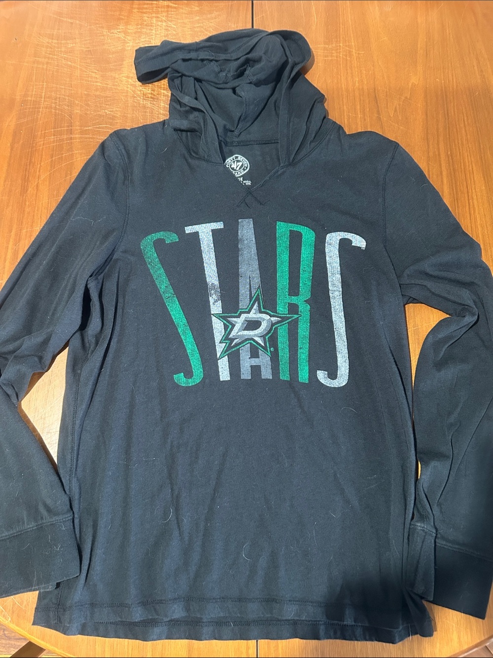 47 Brand Dallas Stars Hooded Shirt
